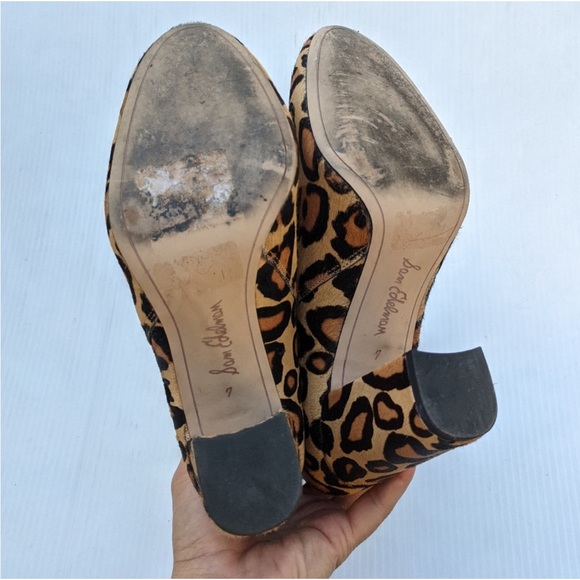 Sam Edelman Leopard Booties - Picture 3 of 5